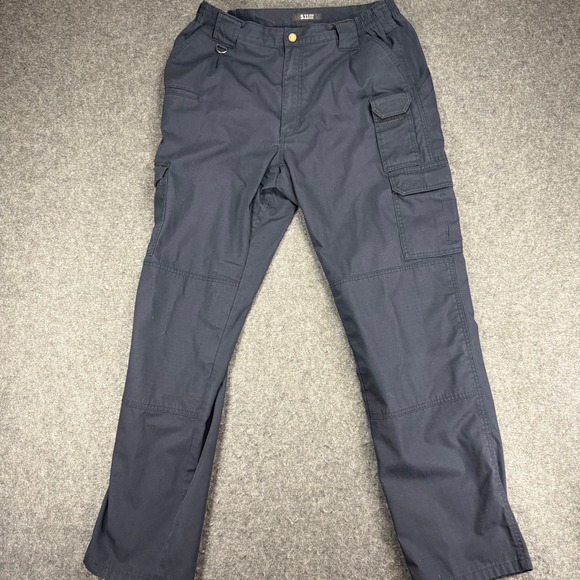 5.11 Tactical Cargo Pants Mens Blue Casual Workwear Utility Outdoor 36x34 - Picture 1 of 7